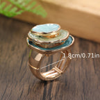 SHANA | ELEGANTE ANILLO BOHO DE TRIPLE CAPA