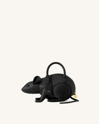 Mia Mouse Top Handle Bag - Black