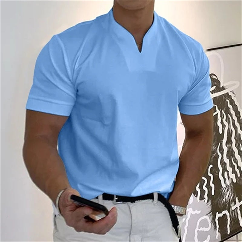 Hugo | Camiseta Deportiva de Cuello en V