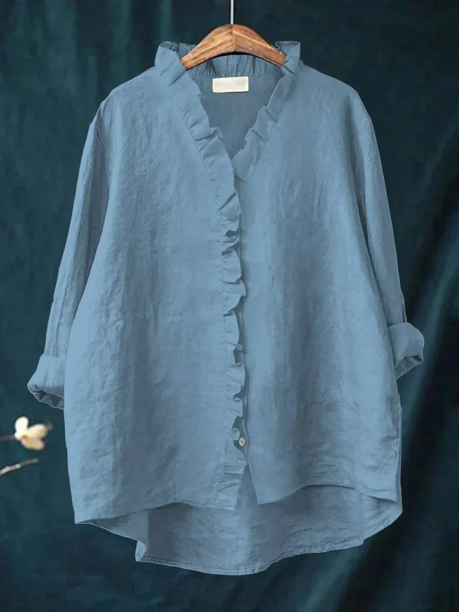Lily - Blusa ligera con volantes