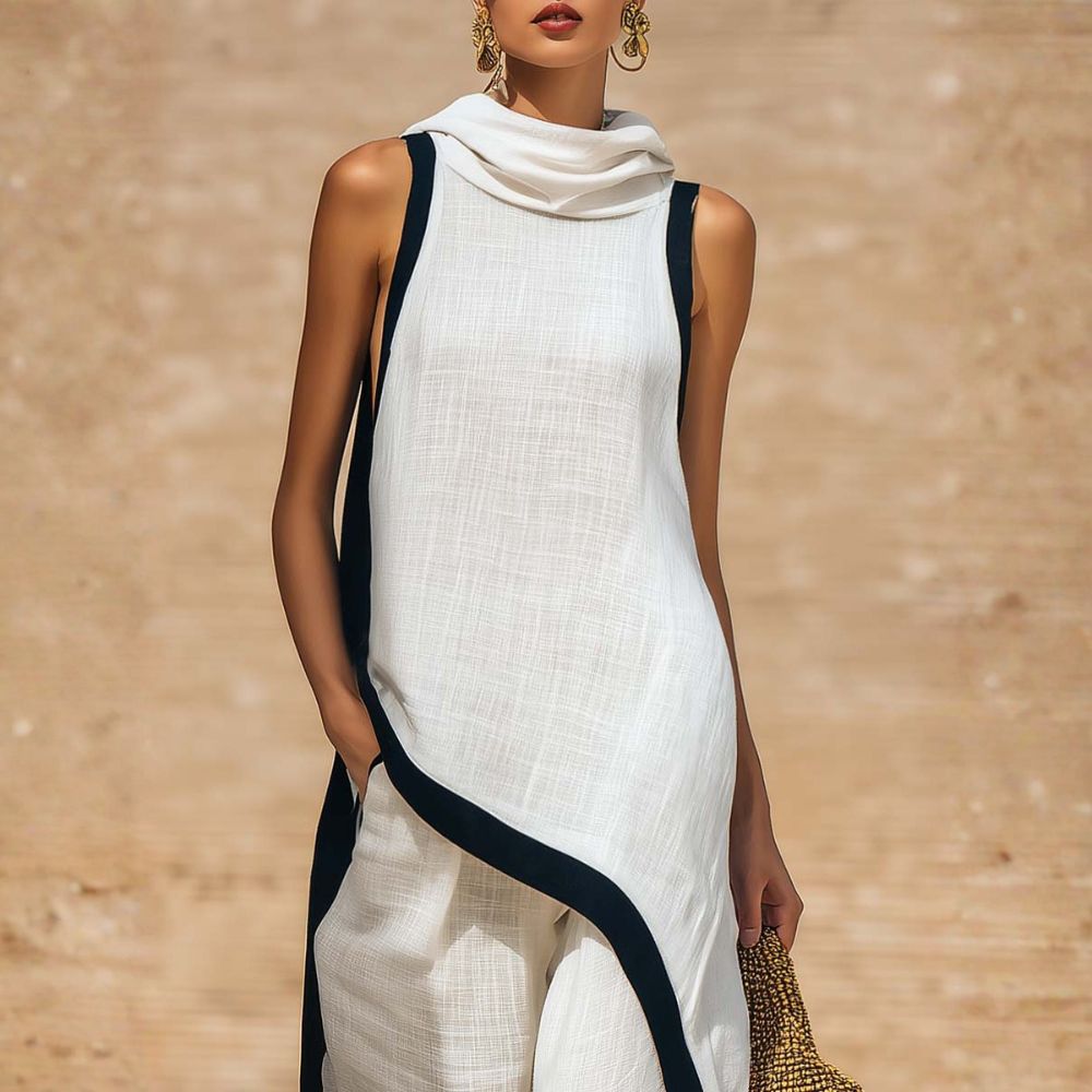 Leonora | Conjunto Premium de Lino Atemporal
