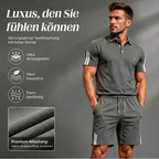 👕 Conjunto de 2 piezas para hombre – Camiseta de manga corta y short, transpirable, cómodo y versátil para el día a día, deporte y viajes ☀️🩳