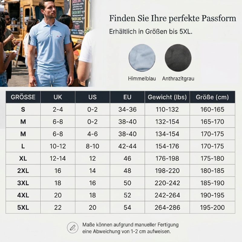 👕 Conjunto de 2 piezas para hombre – Camiseta de manga corta y short, transpirable, cómodo y versátil para el día a día, deporte y viajes ☀️🩳