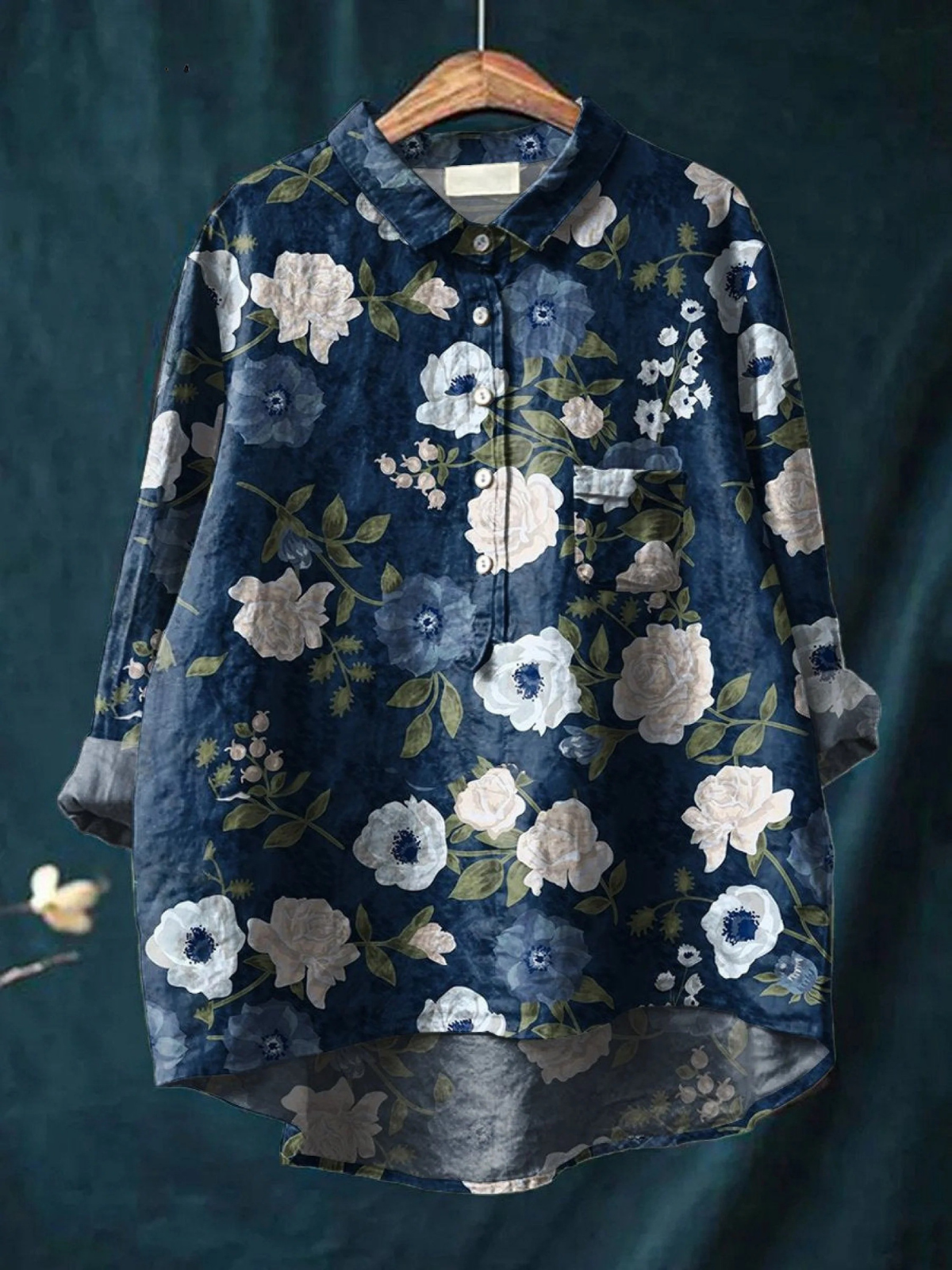 Lauren - Blusa Floral Aérea