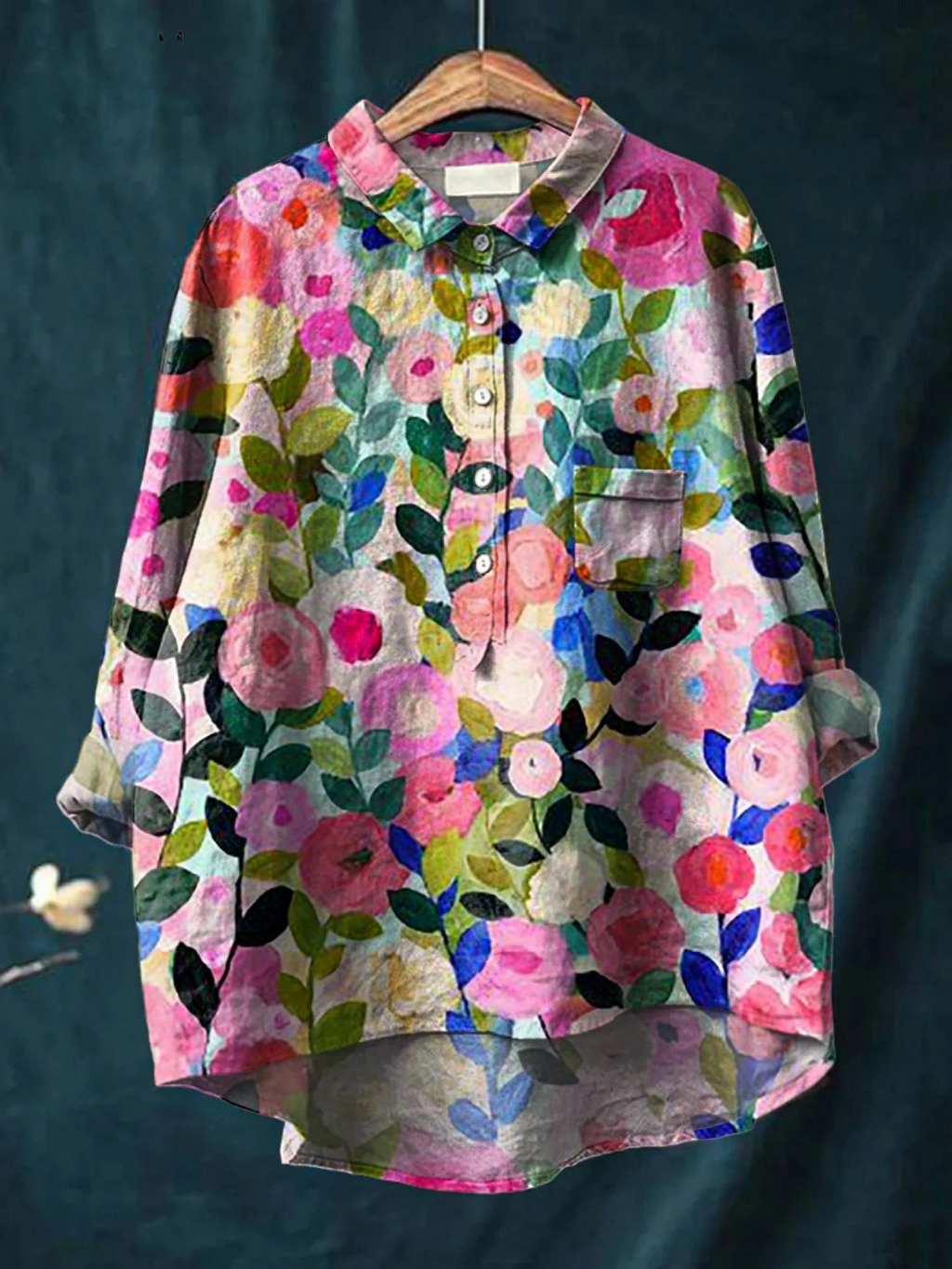 Leah - Camisa casual de primavera