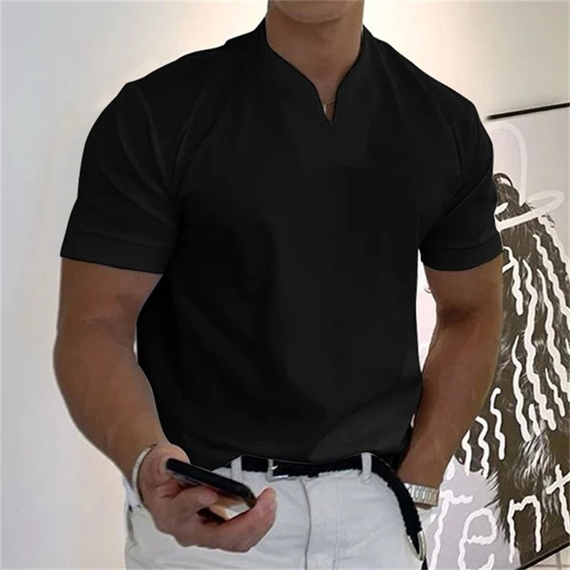 Hugo | Camiseta Deportiva de Cuello en V