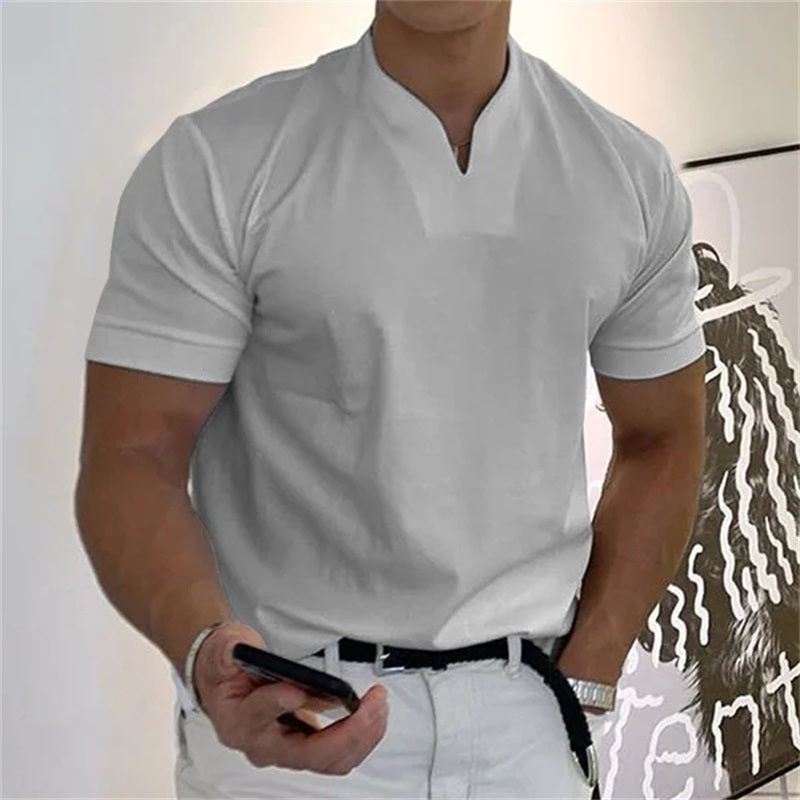 Hugo | Camiseta Deportiva de Cuello en V