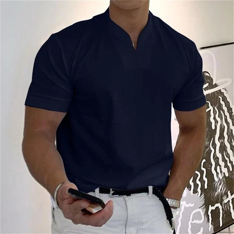 Hugo | Camiseta Deportiva de Cuello en V