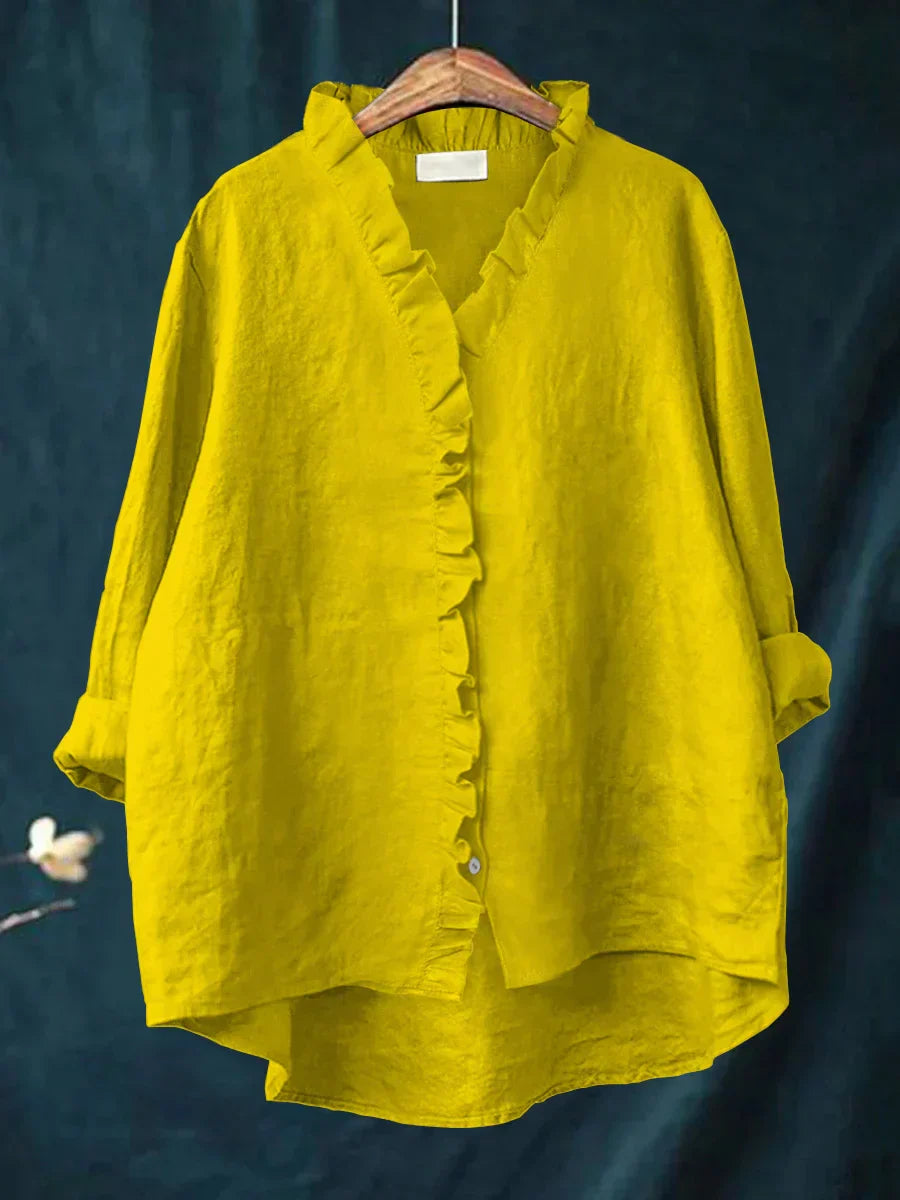 Lily - Blusa ligera con volantes