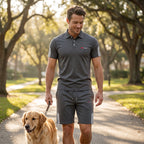 👕 Conjunto de 2 piezas para hombre – Camiseta de manga corta y short, transpirable, cómodo y versátil para el día a día, deporte y viajes ☀️🩳