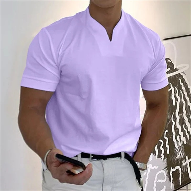 Hugo | Camiseta Deportiva de Cuello en V