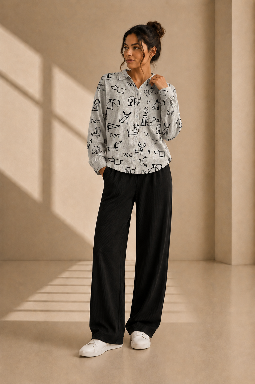 Ivy - Camisa casual elegante
