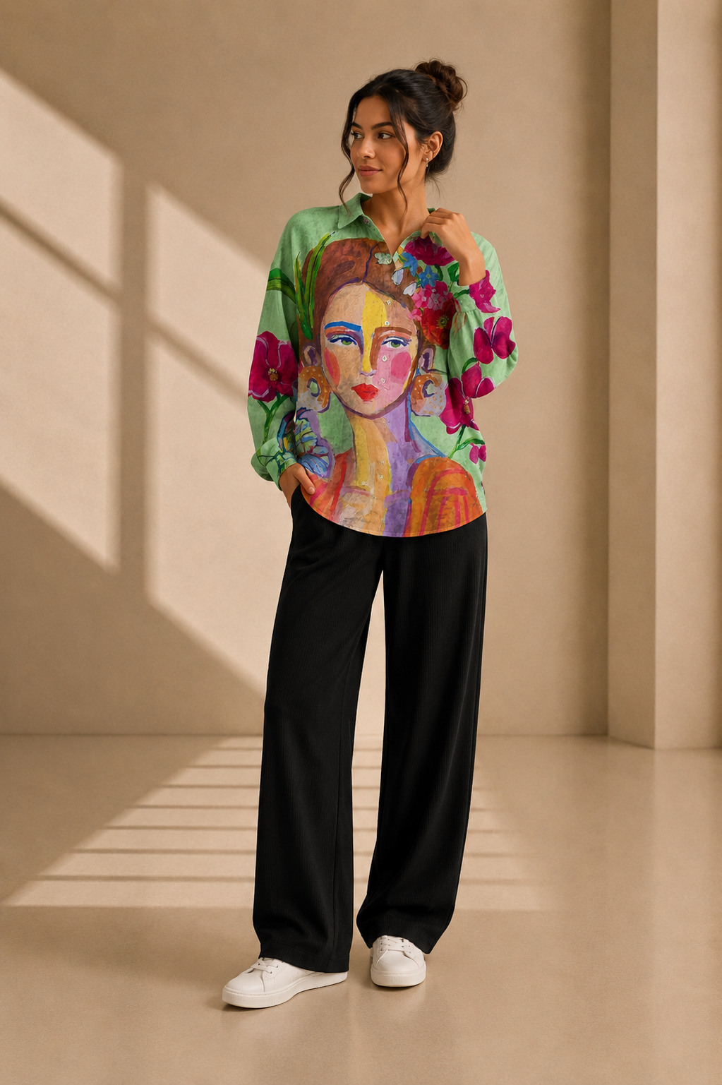 Lily - Camisa casual de primavera