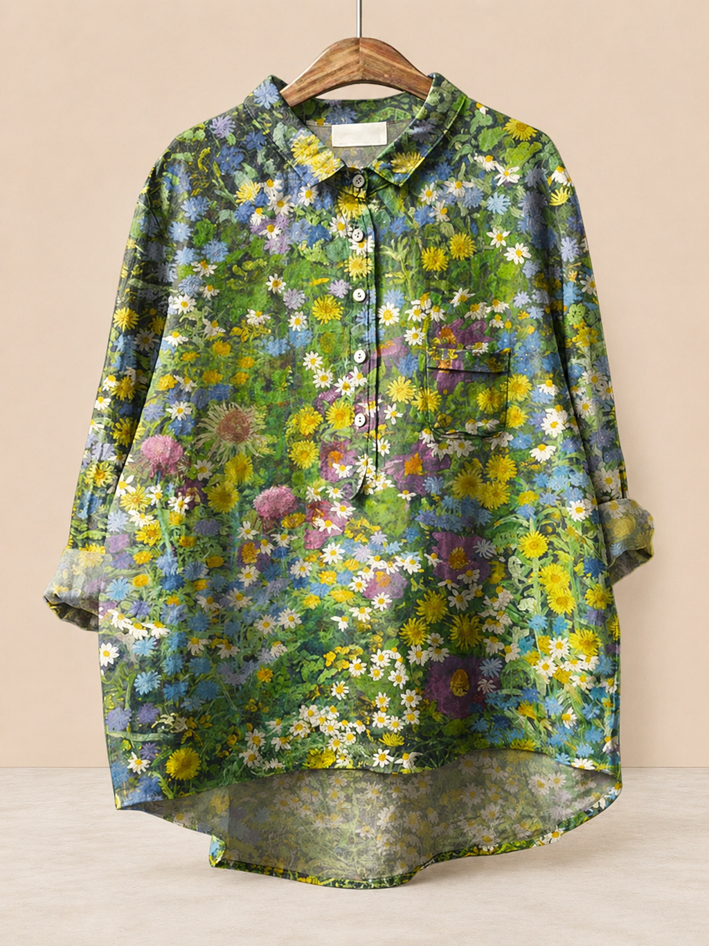 Imogen - Blusa floral ligera
