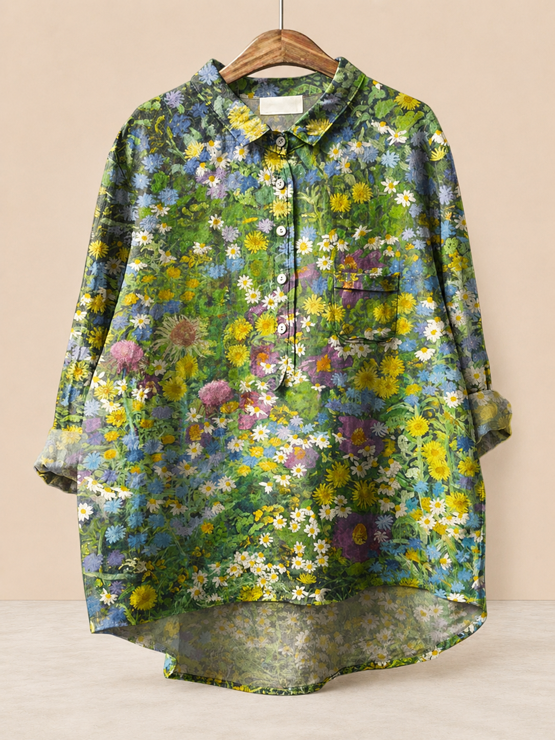 Imogen - Blusa floral ligera