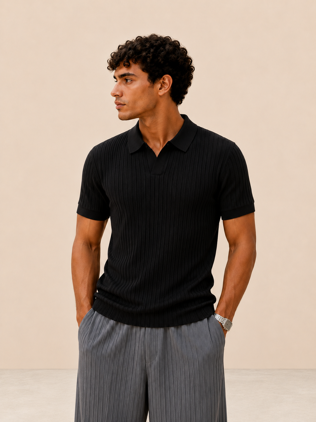 Raúl | Polo Elástico de hombre