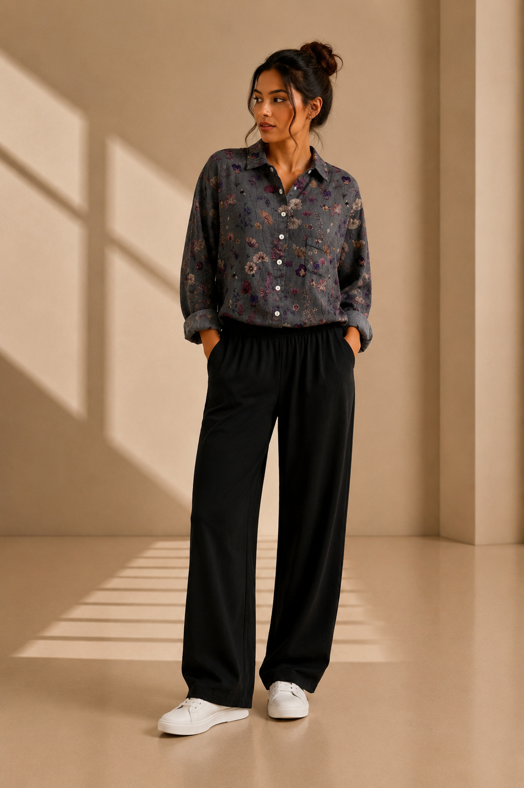 Florence - Camisa floral ligera