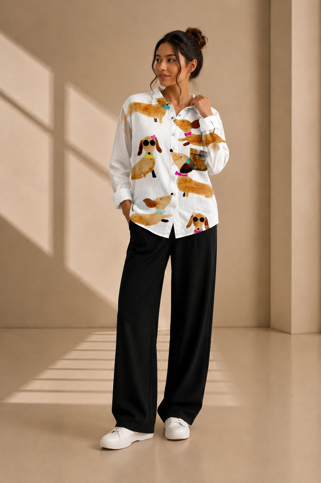 Ava - Camiseta Casual Elegante