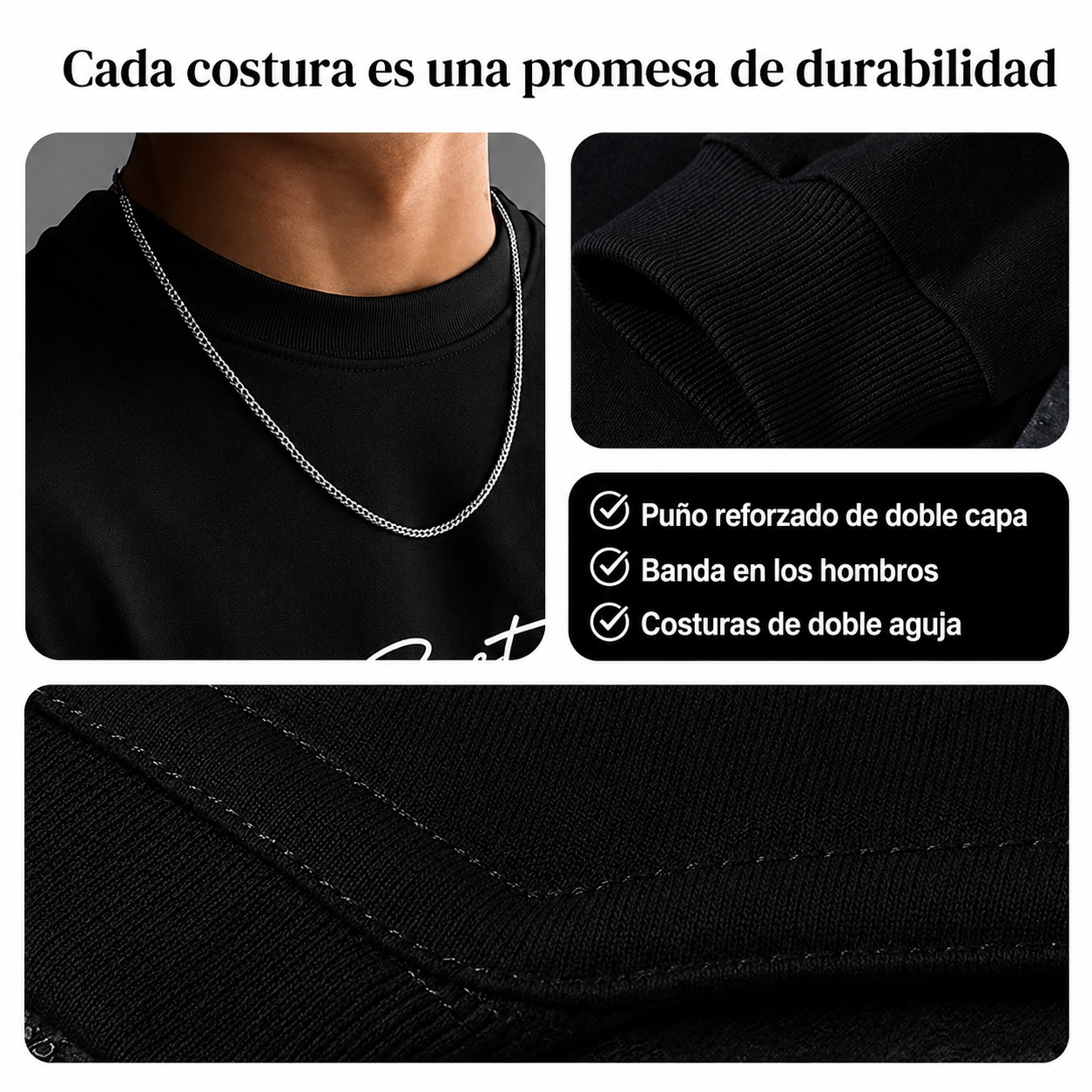 Diego-Camiseta Oversize informal con estampado