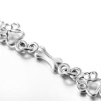 Liora™ | Pulsera con Colgantes de Pata y Hueso