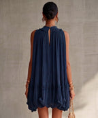 Carla™  | Mini Vestido Elegante de Gasa