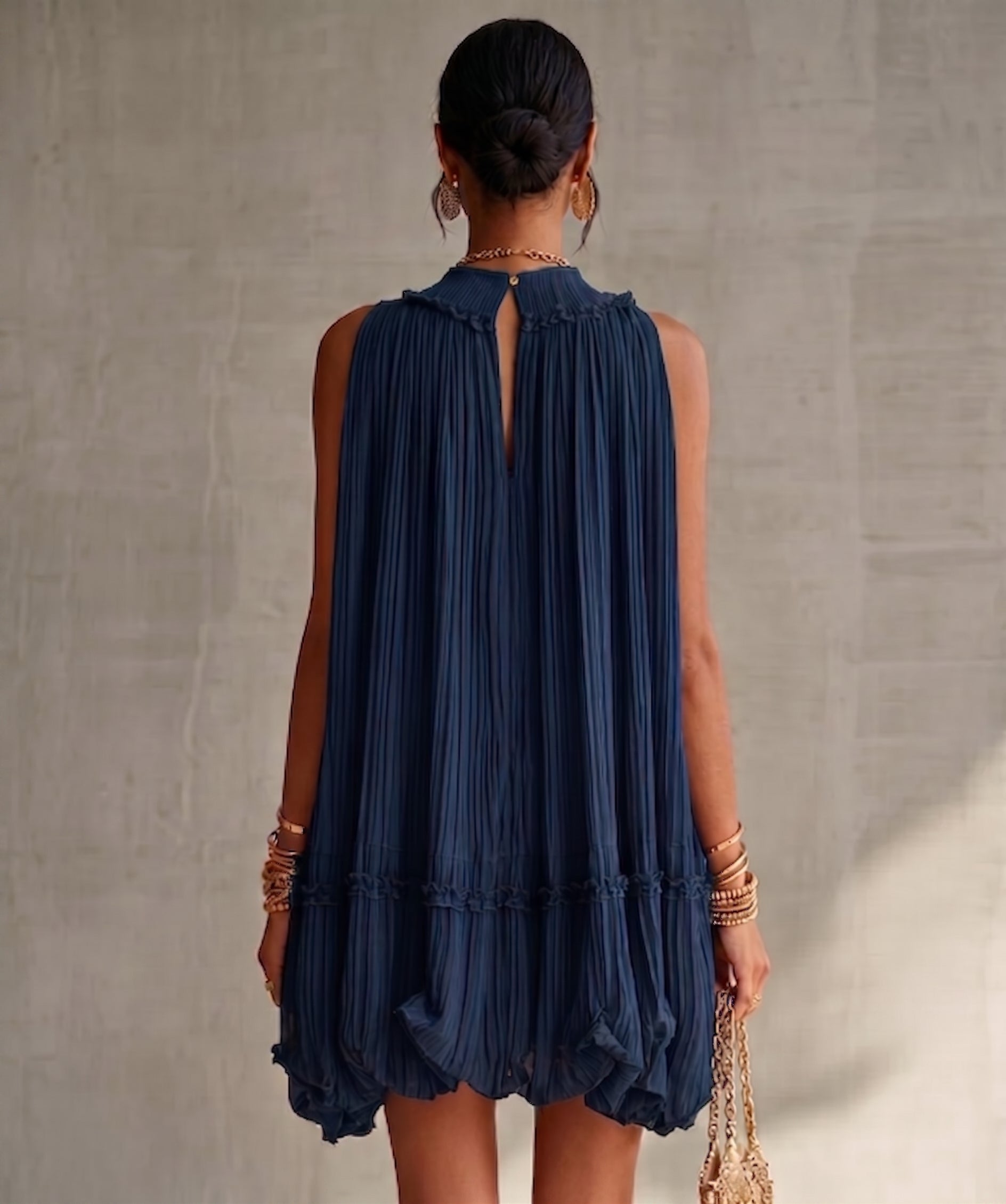 Carla™  | Mini Vestido Elegante de Gasa