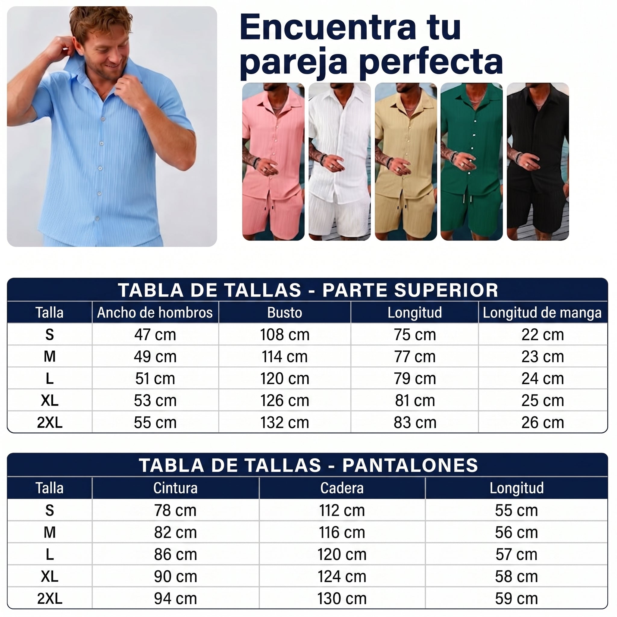 Juan - Conjunto de Lino Casual