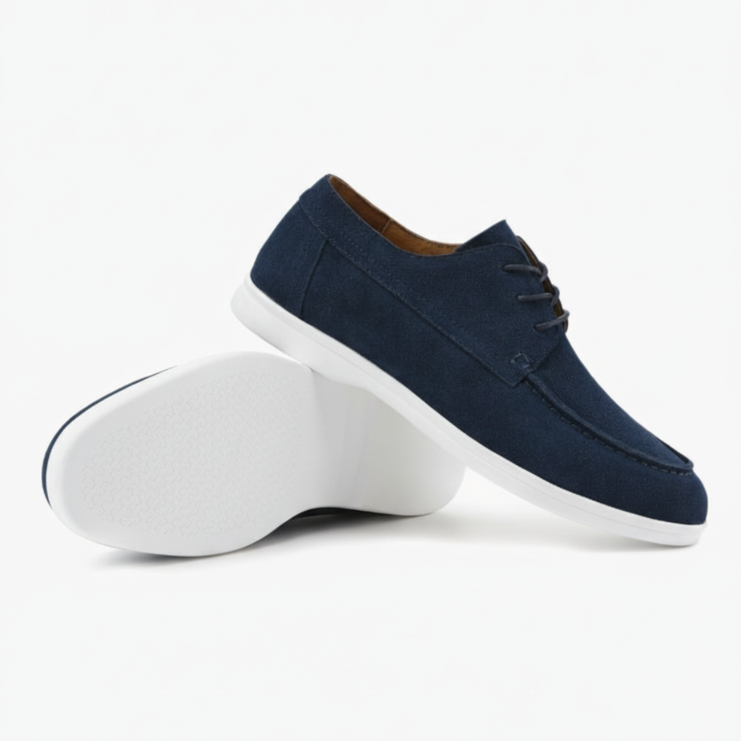 Zapatos de gamuza premium con cordones