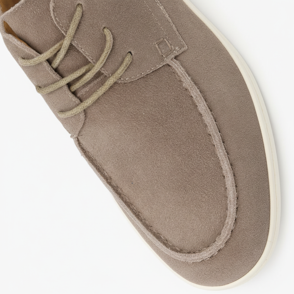 Zapatos de gamuza premium con cordones