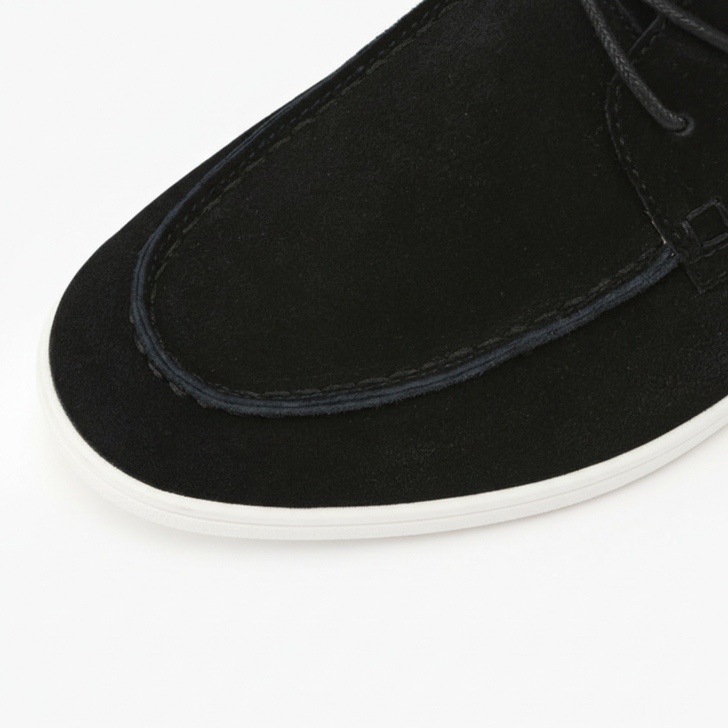 Zapatos de gamuza premium con cordones