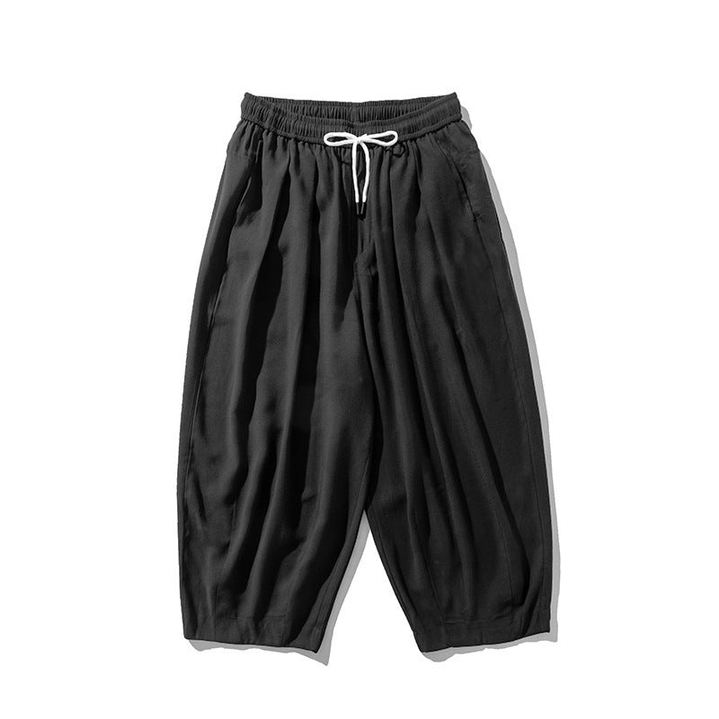 Pedro - Pantalones retro de corte recto estilo linterna