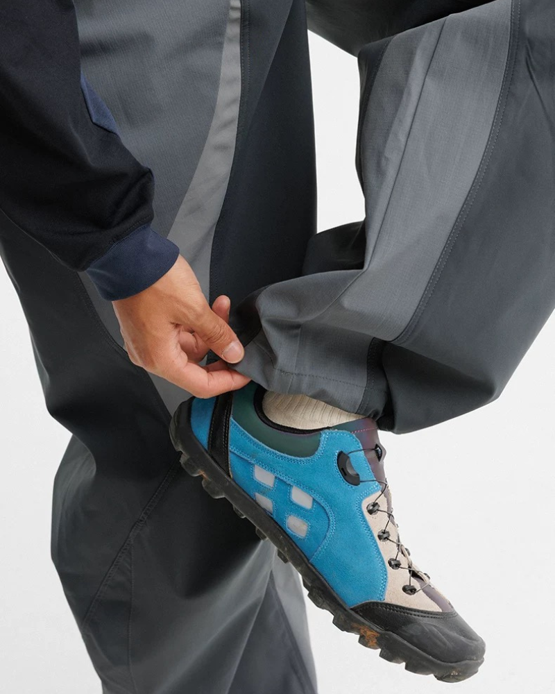 Pantalones de senderismo de corte ancho con paneles, resistentes al viento y para uso al aire libre