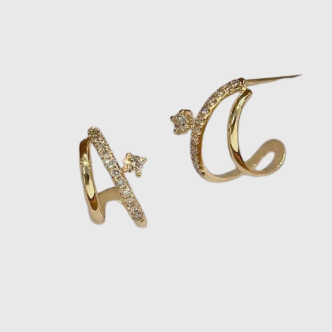 JENNY | ARETES ELEGANTES DE CRISTAL
