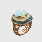 SHANA | ELEGANTE ANILLO BOHO DE TRIPLE CAPA