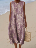 Elsa | Vestido midi con estampado floral