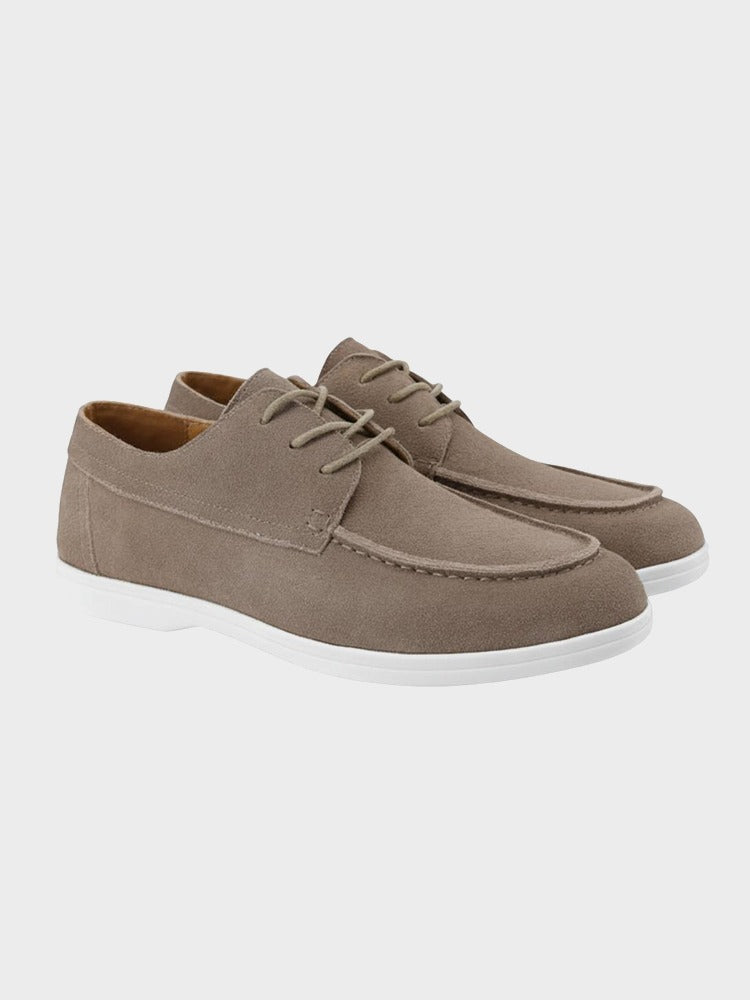 Zapatos de gamuza premium con cordones