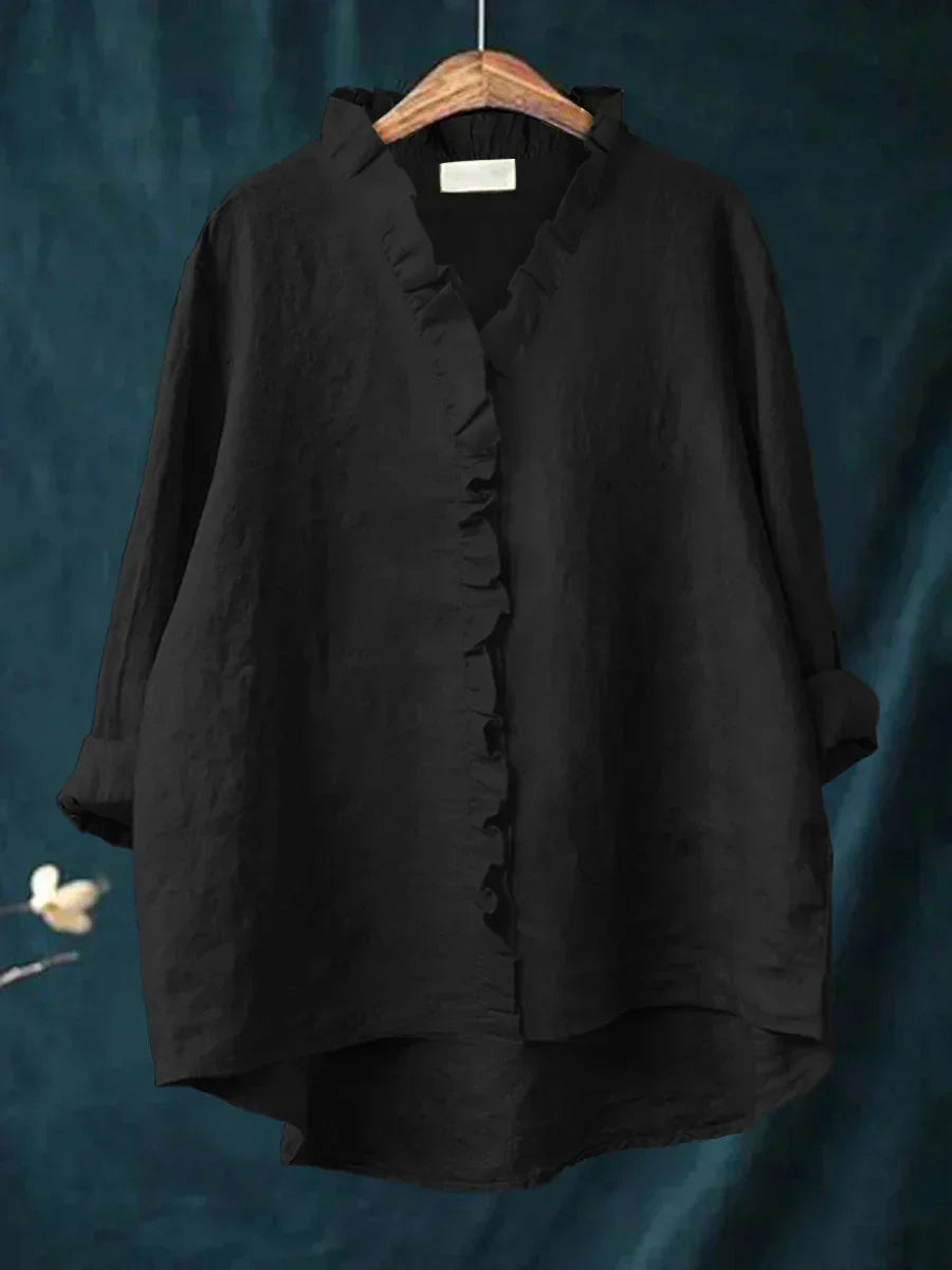 Lily - Blusa ligera con volantes