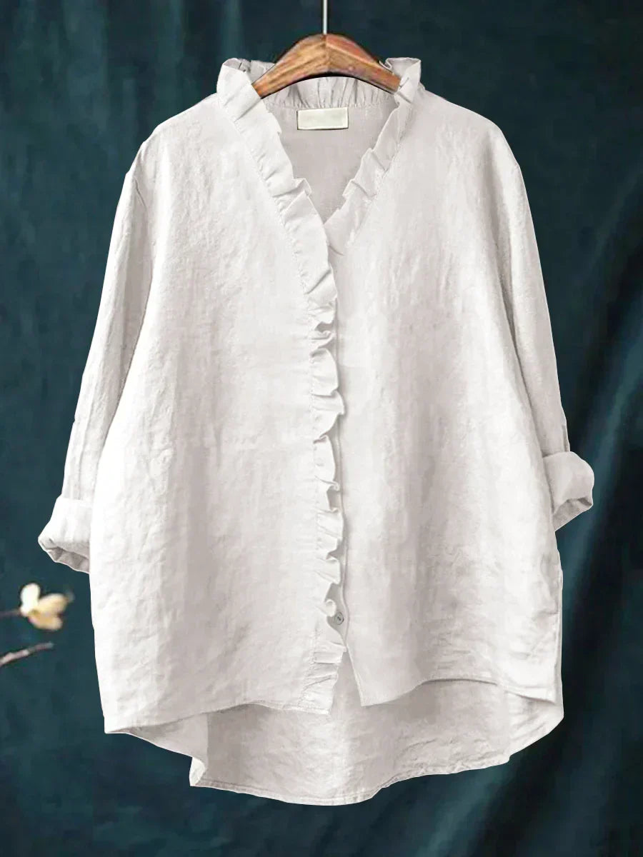 Lily - Blusa ligera con volantes
