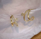 JENNY | ARETES ELEGANTES DE CRISTAL