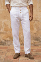 Julien | Pantalones de Lino Exclusivos