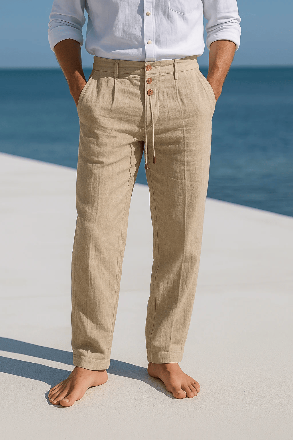 Deme | Pantalones de Lino Premium
