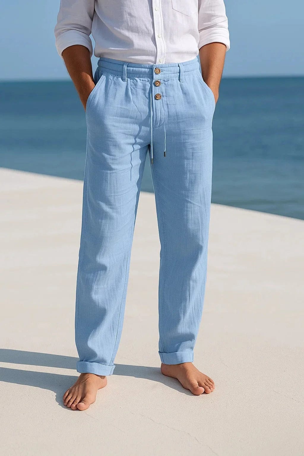 Deme | Pantalones de Lino Premium