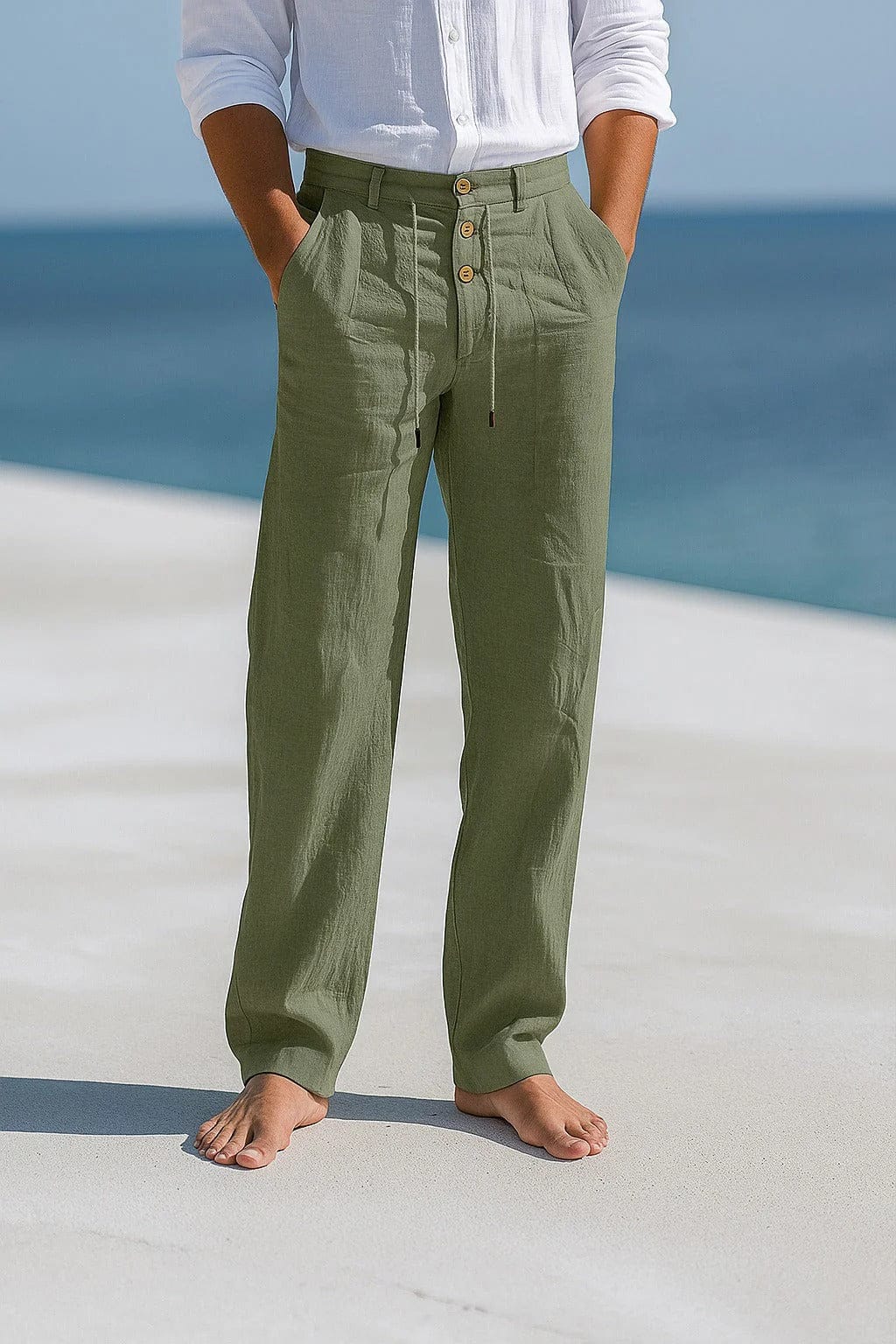 Deme | Pantalones de Lino Premium