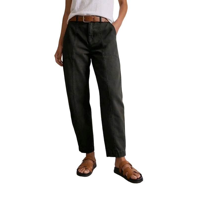 Pantalón Utility de Tiro Alto y Corte Cónico para Mujer